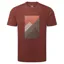 Sprayway Abstract Tee Mens in Chipotle